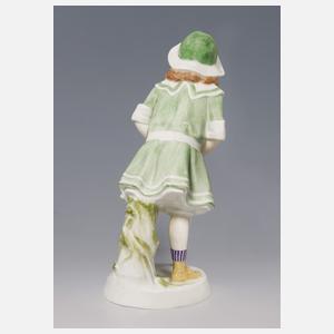 Meissen, Jugendstil-Figur "Mädchen mit Schirm"