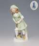 Meissen, Jugendstil-Figur "Mädchen mit Schirm"