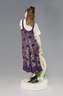 Meissen, Jugendstil-Figur "Mädchen mit Strohhut"