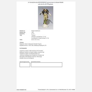 Meissen, Jugendstil-Figur "Fischer"