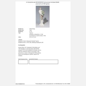 Meissen, Jugendstil-Figur "Herme, männlich"