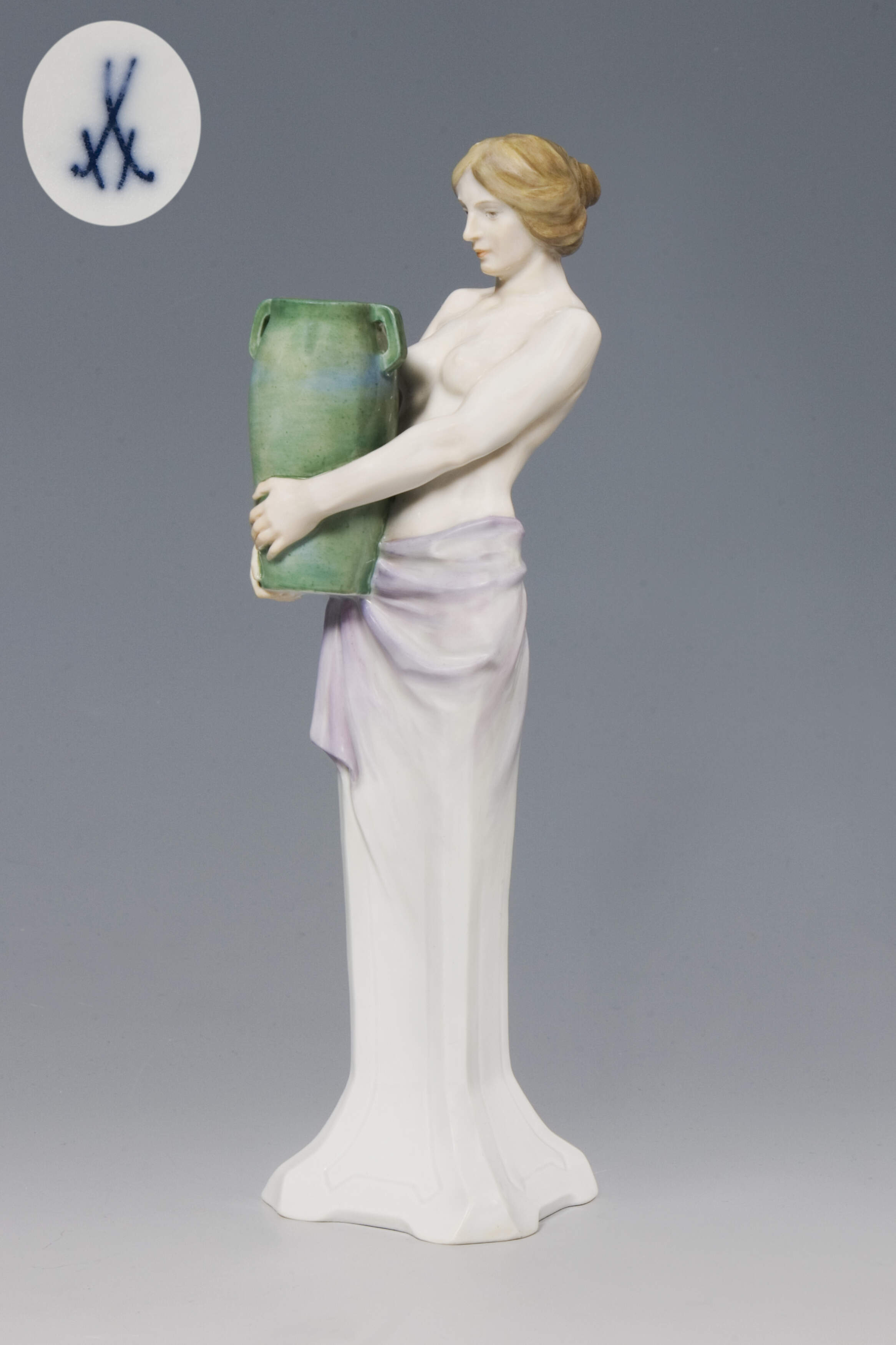 Meissen, Jugendstil-Figur "Herme, weiblich"