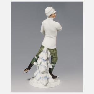 Meissen, Jugendstil-Figur "Schlittschuhläufer"