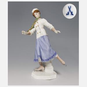Meissen, Jugendstil-Figur "Schlittschuhläuferin"