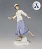 Meissen, Jugendstil-Figur "Schlittschuhläuferin"