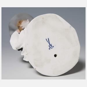 Meissen, Jugendstil-Figur "Dame mit Muff"