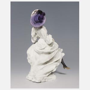 Meissen, Jugendstil-Figur "Cancan-Tänzerin"