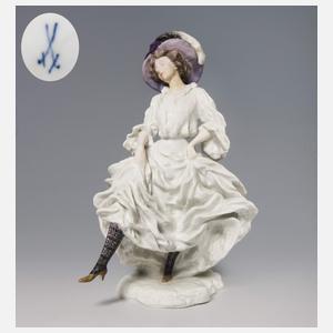 Meissen, Jugendstil-Figur "Cancan-Tänzerin"