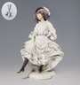 Meissen, Jugendstil-Figur "Cancan-Tänzerin"