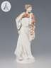 Meissen, Jugendstil-Figur "Mädchen mit Rosengirlande"
