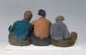 Meissen, Jugendstil-Figurengruppe "Alte Volendamer Fischer"