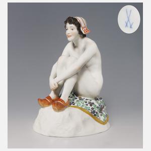 Meissen, Jugendstil-Figur "Mädchen im Bad"