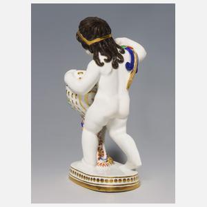 Meissen, Jugendstil-Figur "Amor, Vögel tragend"