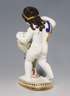 Meissen, Jugendstil-Figur "Amor, Vögel tragend"