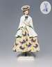 Meissen, Jugendstil-Figur "Dame mit Rose"