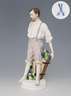 Meissen, Jugendstil-Figur "Knabe mit Weinbutte"