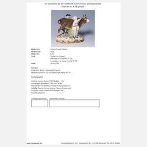 Meissen, "Kinder mit Ochsen"