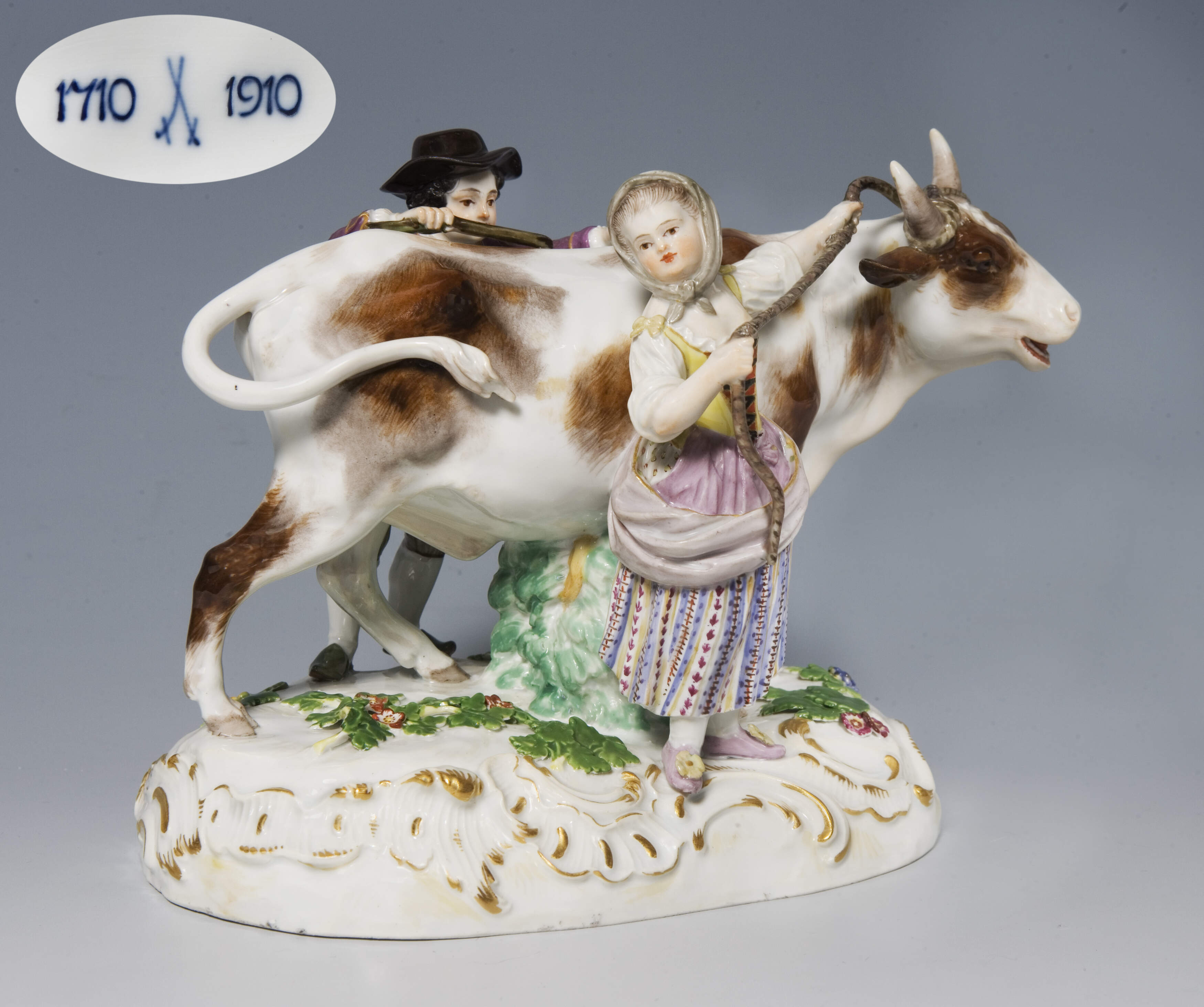 Meissen, "Kinder mit Ochsen"