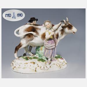Meissen, "Kinder mit Ochsen"