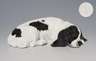 Meissen, Jugendstil-Tierfigur "Cockerspaniel, liegend"