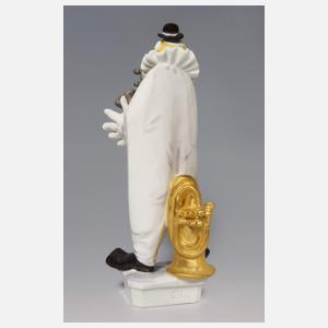 Meissen, "Clown mit Saxophon" mit Sonder-Signet