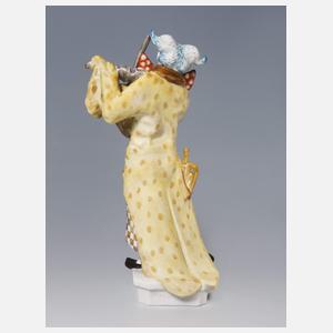 Meissen, "Clown mit Geige" mit Sonder-Signet