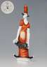 Meissen, "Clownin mit Harmonika" mit Sonder-Signet