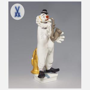 Meissen, "Clown mit Saxophon"