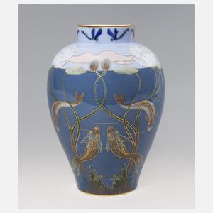 Meissen, seltene pâte-sur-pâte-Vase