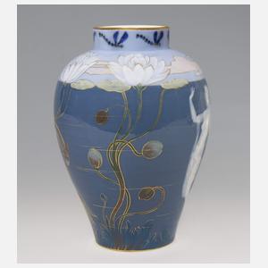 Meissen, seltene pâte-sur-pâte-Vase