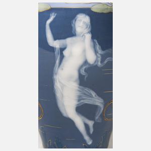 Meissen, seltene pâte-sur-pâte-Vase