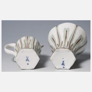 Meissen, 3-teiliges Jugendstil-Service