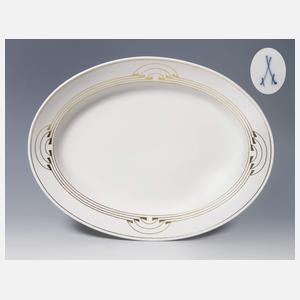 Meissen, Große Jugendstil-Speiseplatte