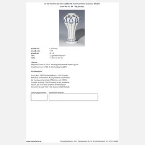 Meissen, Jugendstil-Vase
