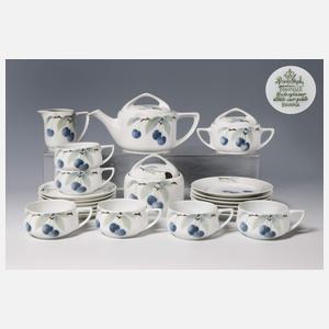 Rosenthal, 22-teiliges Jugendstil-Teeservice