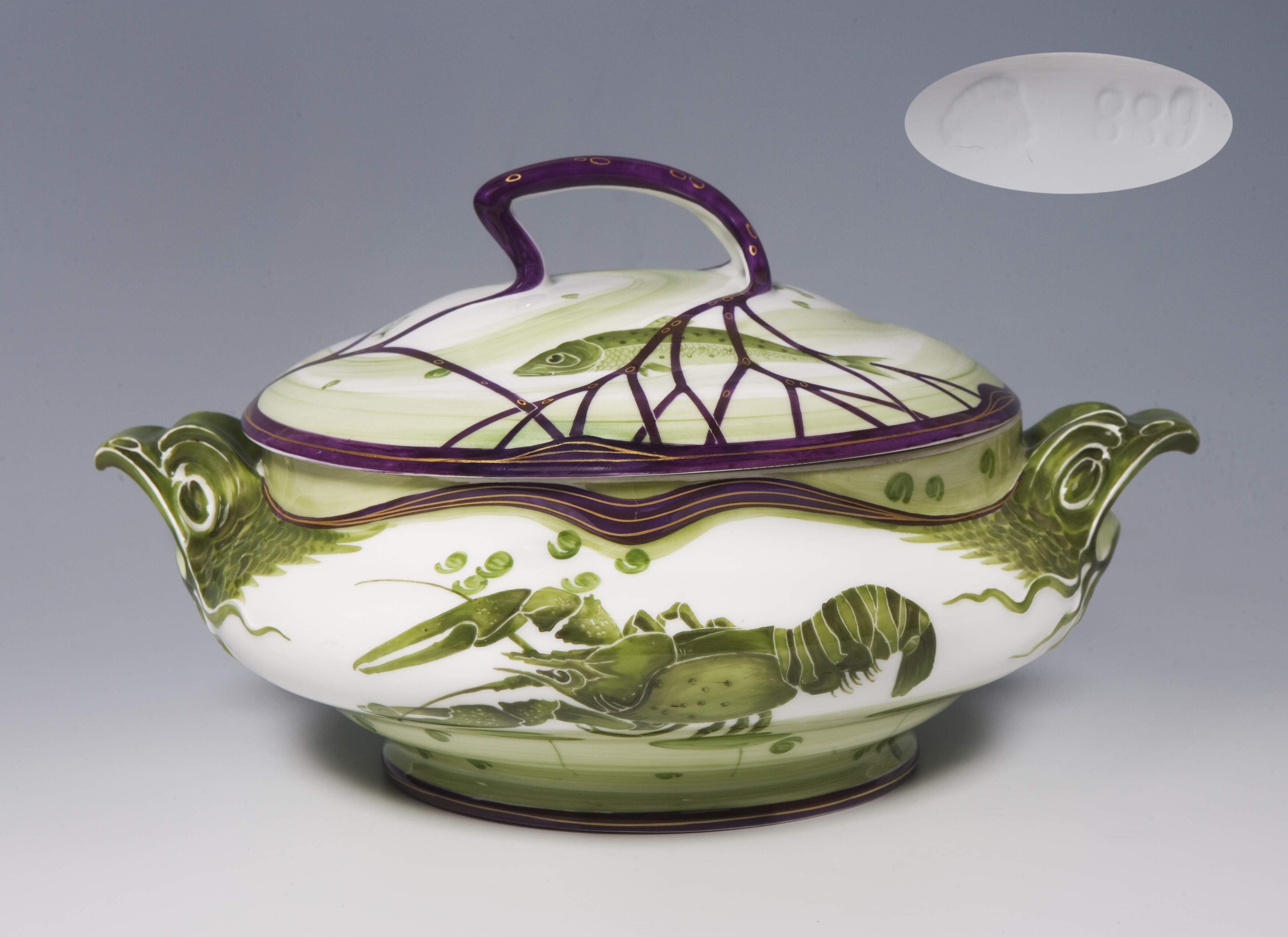 Nymphenburg, Jugendstil-Fischterrine