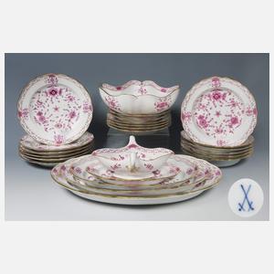 Meissen, 23-teiliges Speiseservice