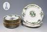 Meissen, 10 Dessertteller, 1 Paar Dessertteller