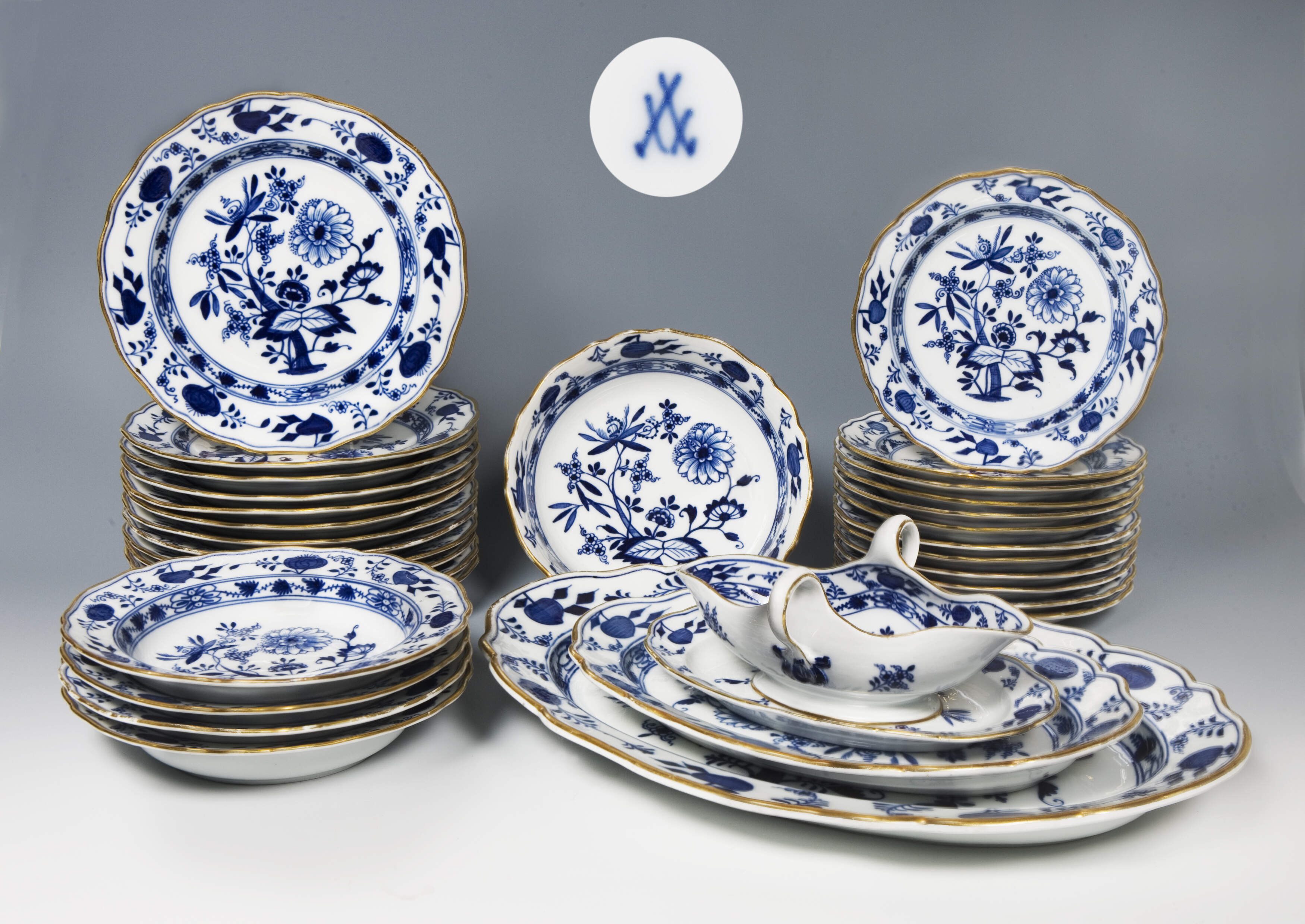 Meissen, 32-teiliges Speiseservice