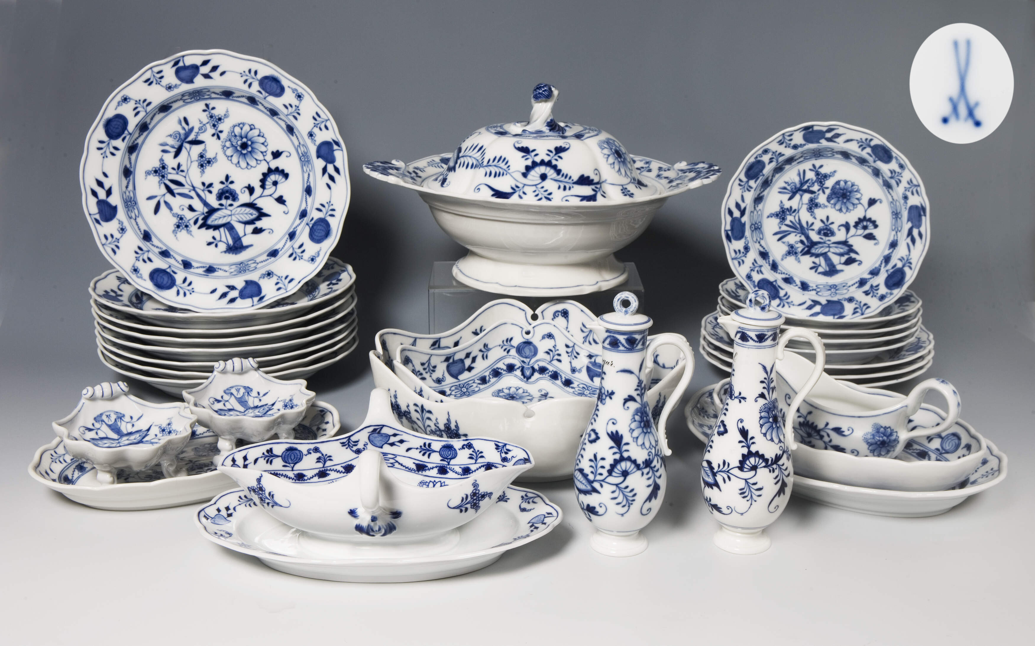Meissen, 28-teiliges Speiseservice