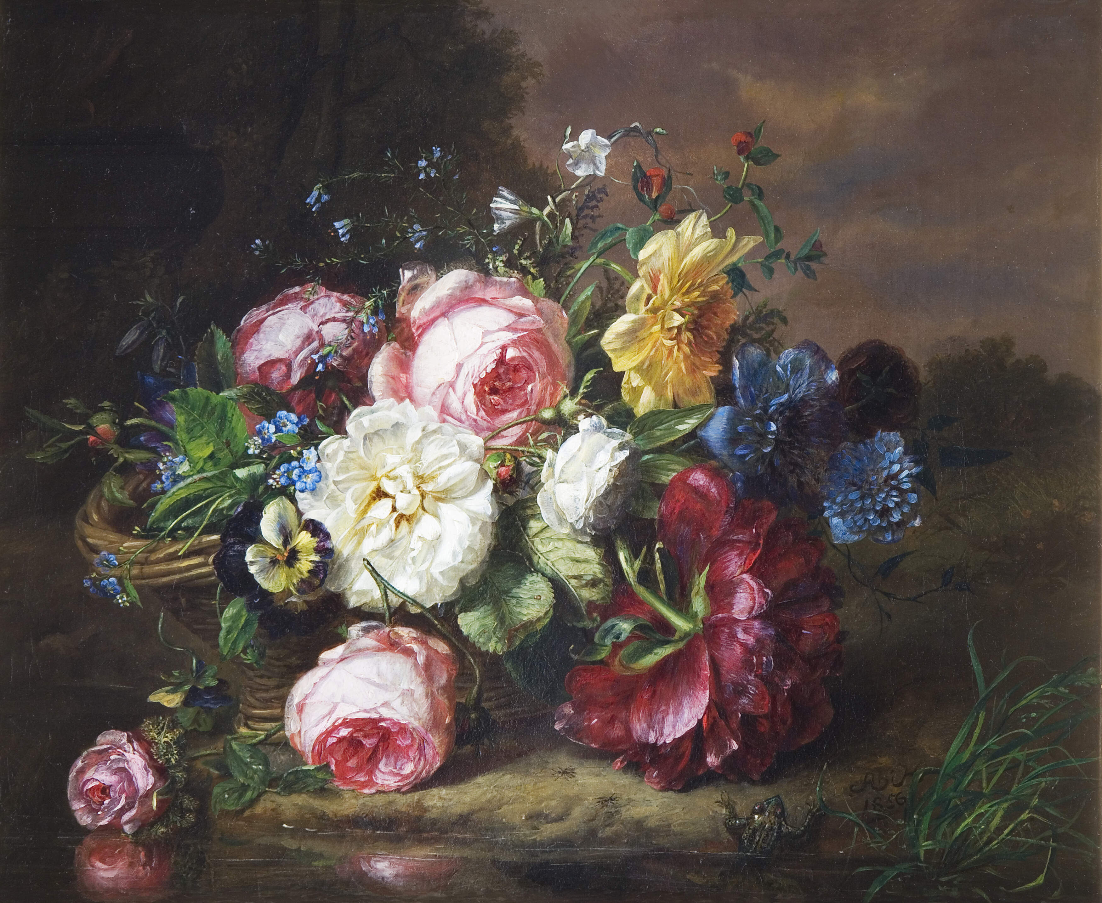 Haanen, Adriana Johanna "Blumenstillleben"