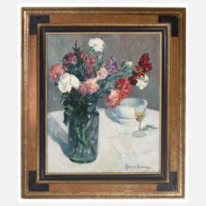 Mosson, George "Blumenstillleben"
