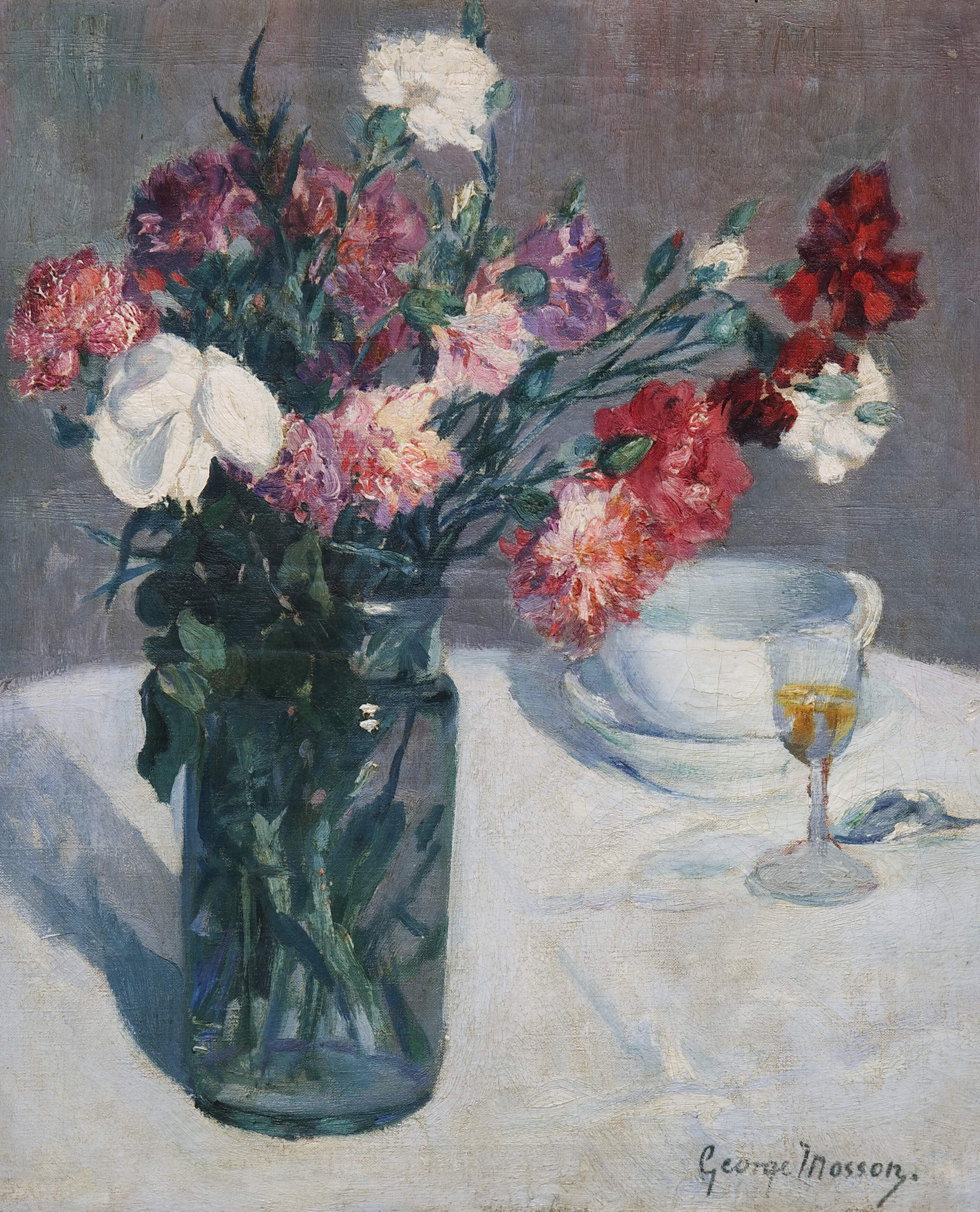 Mosson, George "Blumenstillleben"
