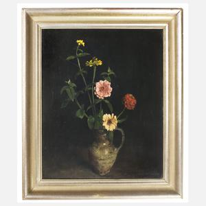 Brandenberg, Wilhelm "Zinnien im Krug"
