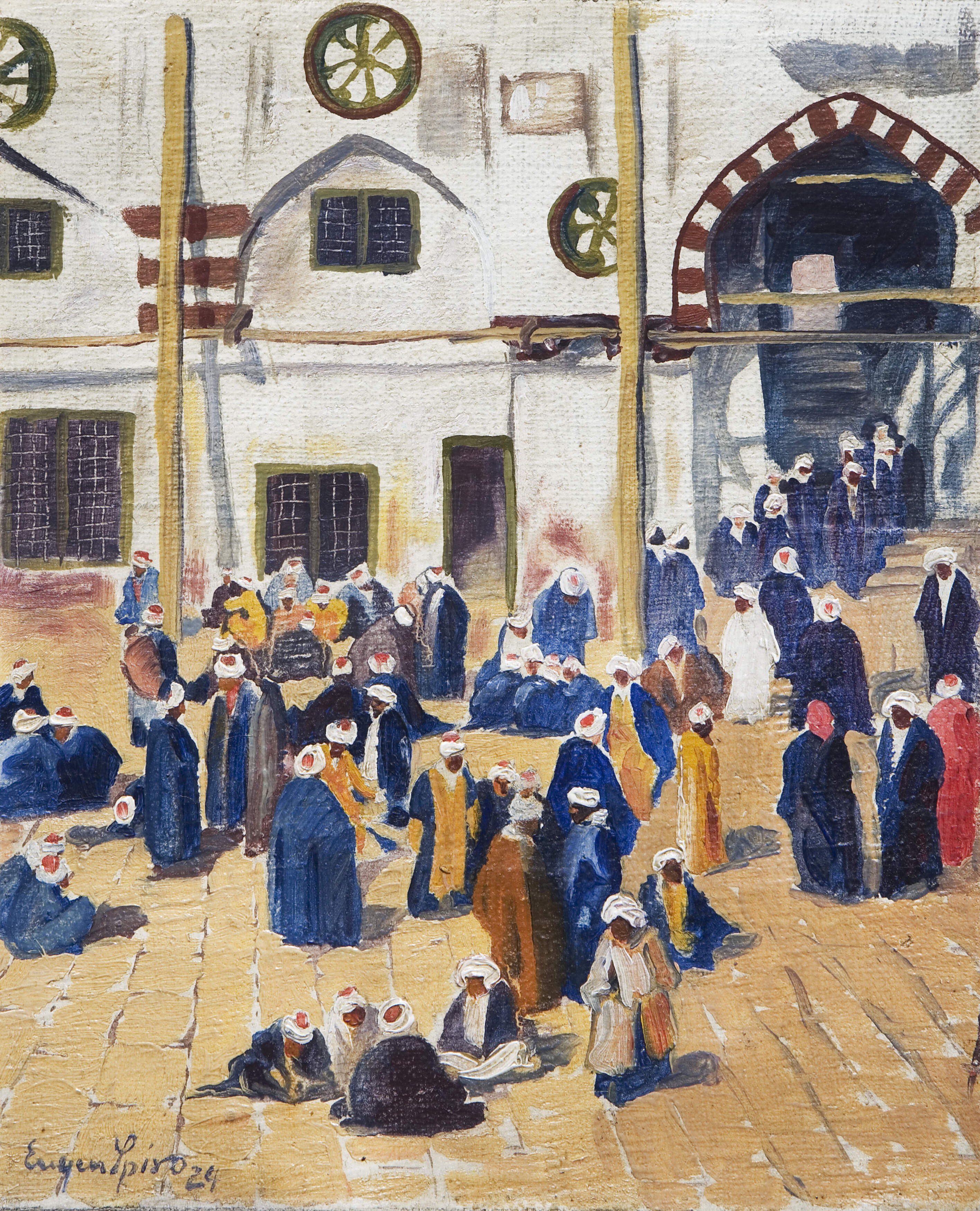 Spiro, Eugen "Marokko-vor der Moschee"