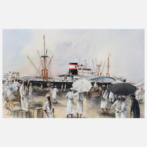 Jürgens, Hans Peter "M.S. Falkenfels in Djeddah Saudi Arabien"