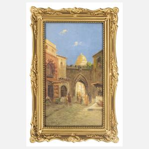 Kaufmann, Karl "Orientalische Stadtansicht"