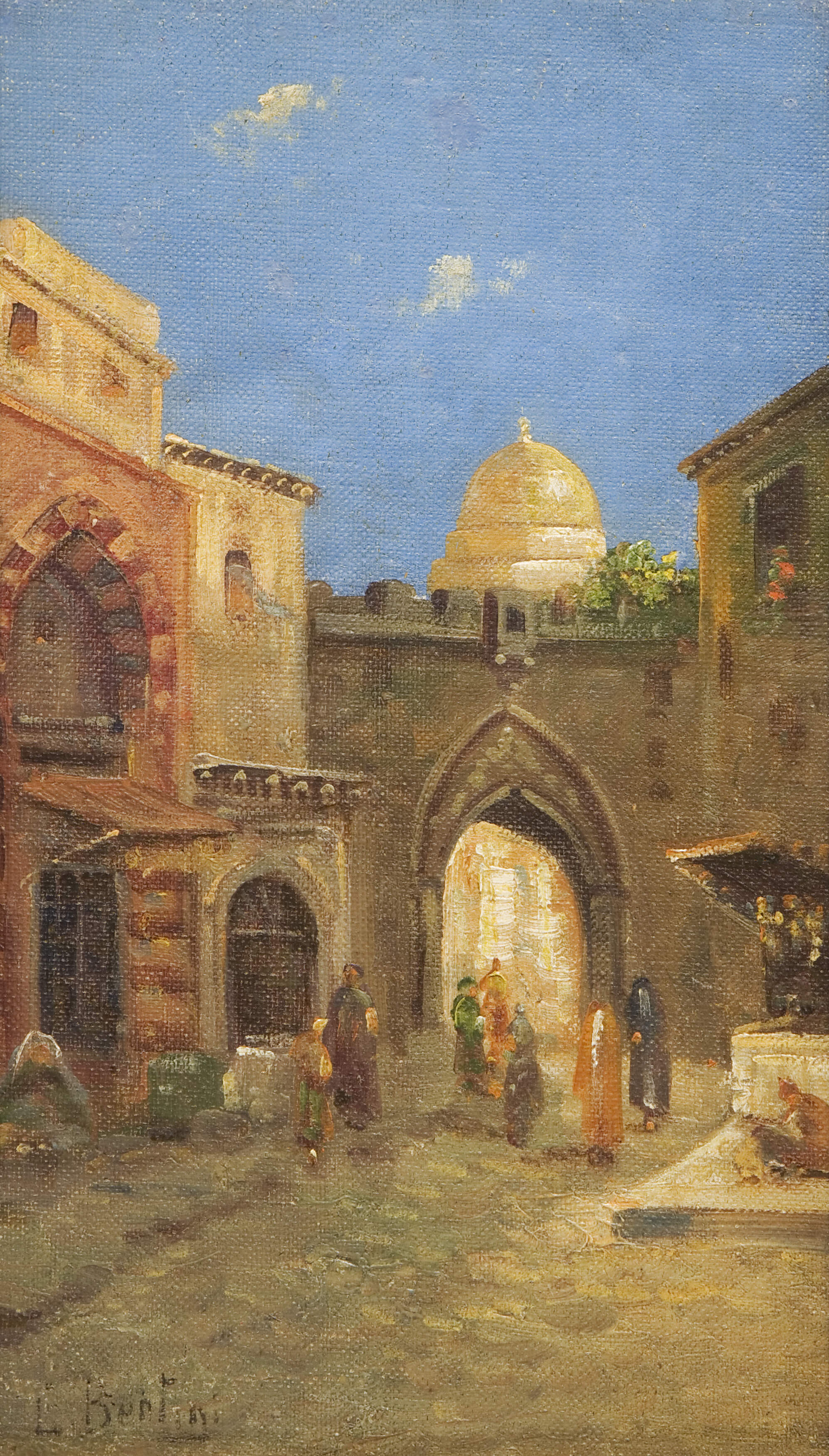 Kaufmann, Karl "Orientalische Stadtansicht"