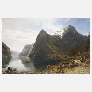 Askevold, Anders Monsen "Romantische Fjordlandschaft"
