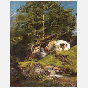 Leinecker, Franz "Taubenseemühle in Ramsau"